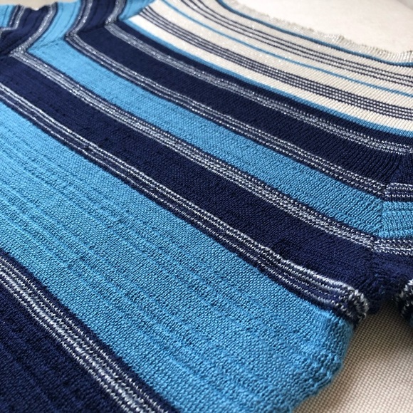 M.i.H. Gatineau Striped Merino Wool Blend Maxi Knit Dress - Picture 7 of 8